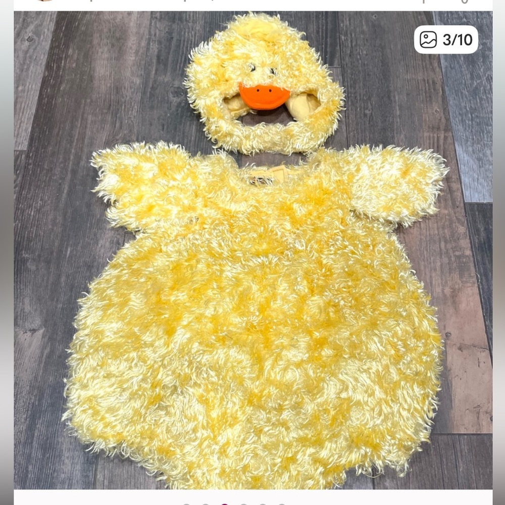 The Children's Place TCP CHICK Chicken COSTUME 12–18 mo Halloween Easter